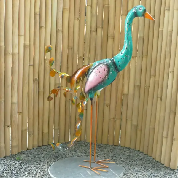 Product image 1 of the product “Metal Peacock, in the sizes 60 and 100cm ”